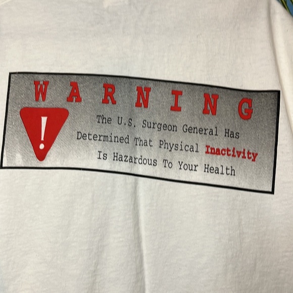 Warning, fitness T-shirt - Picture 2 of 6